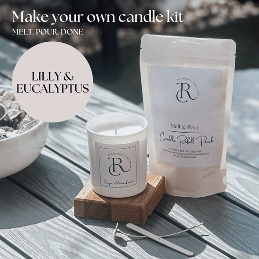 Lilly & Eucalyptus Melt & Pour Candle Refill