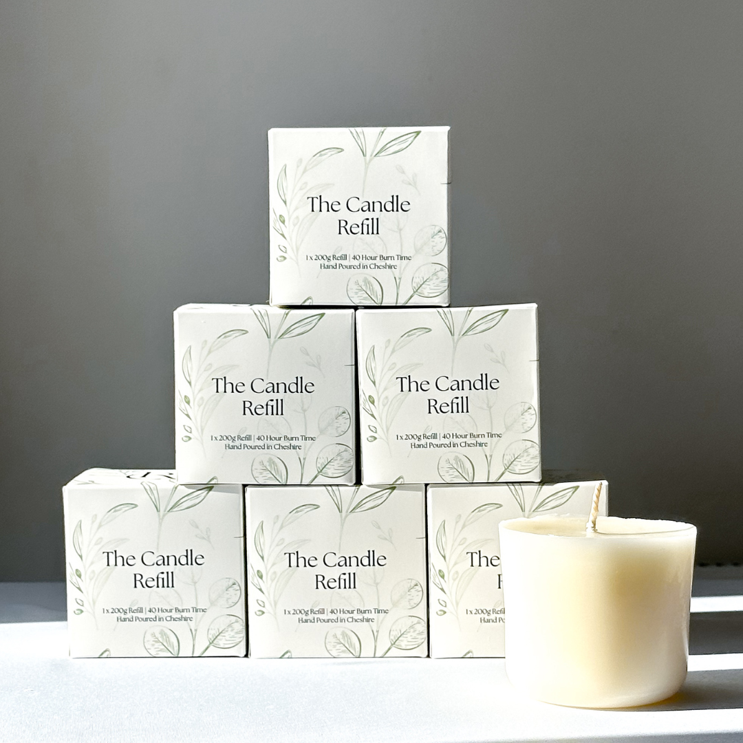 Frosted Apple Candle Refill